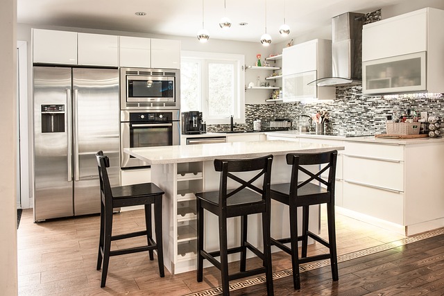 kitchen, white, renovation